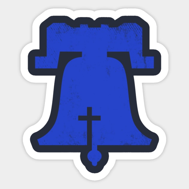 The Holy Bell Sticker by blairjcampbell